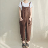 Women’s autumn-winter solid jumpsuits