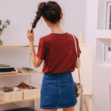 Summer Denim Mini Skirt